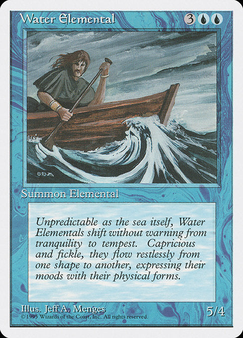 4ED: Water Elemental