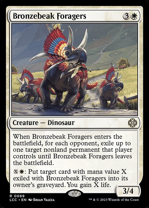LCC: Bronzebeak Foragers
