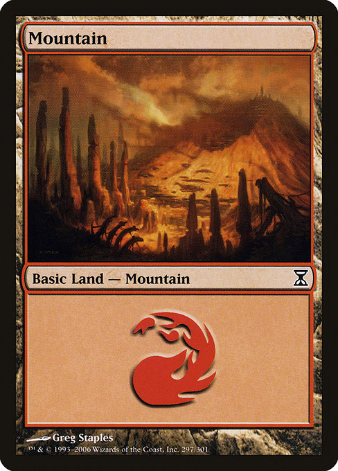 TSP: Mountain (297) (Foil)