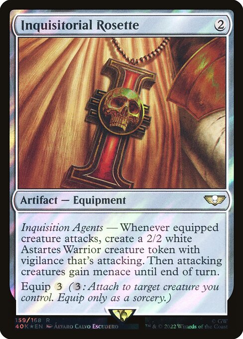 40K: Inquisitorial Rosette (Surge Foil)