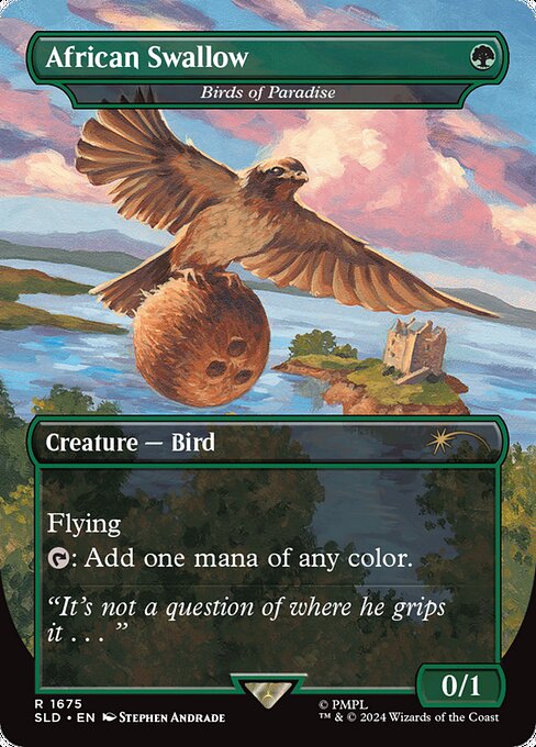 SLD: African Swallow - Birds of Paradise (Foil)