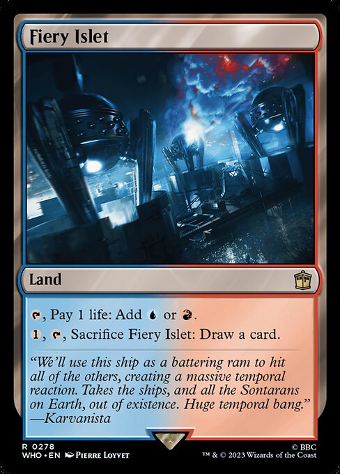 WHO: Fiery Islet (Foil)
