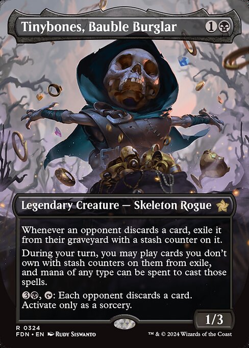 FDN: Tinybones, Bauble Burglar (Borderless) (Foil)