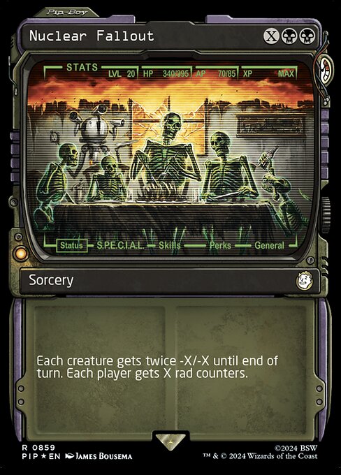PIP: Nuclear Fallout (Showcase) (Surge Foil)