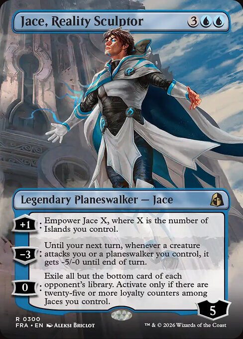 FRA: Jace, Reality Sculptor (Borderless) (Foil)