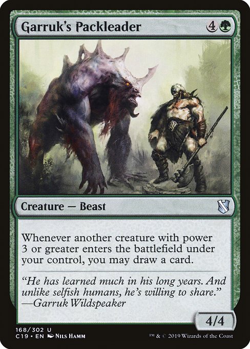 C19: Garruk's Packleader