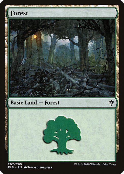 ELD: Forest (267) (Foil)