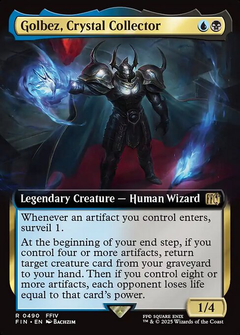 FIN: Golbez, Crystal Collector (Extended Art) (Foil)