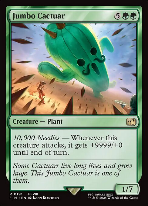 FIN: Jumbo Cactuar