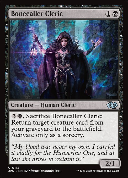 J25: Bonecaller Cleric (Foil)
