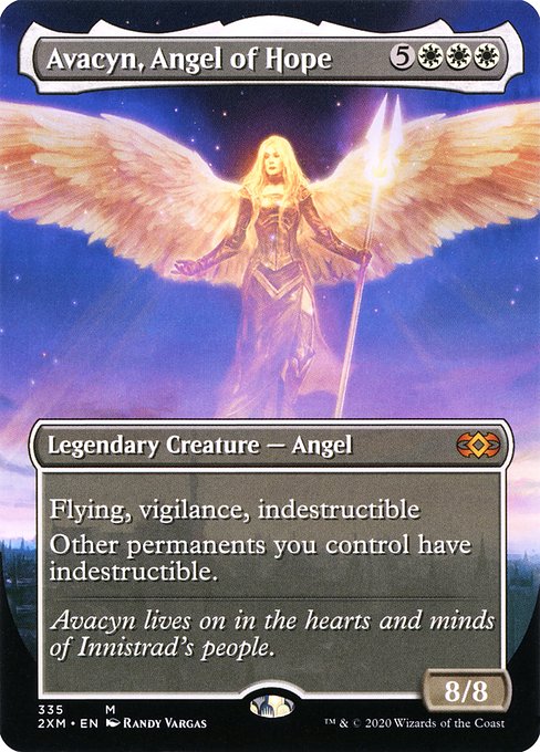 2XM: Avacyn, Angel of Hope (Borderless) (Foil)