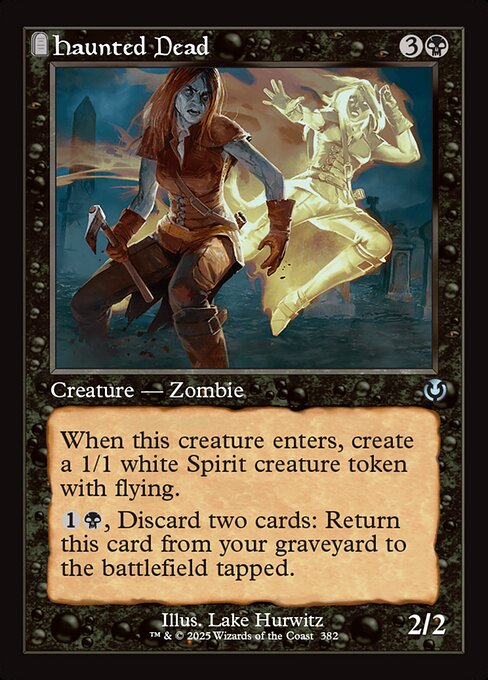 INR: Haunted Dead (Retro Frame) (Foil)