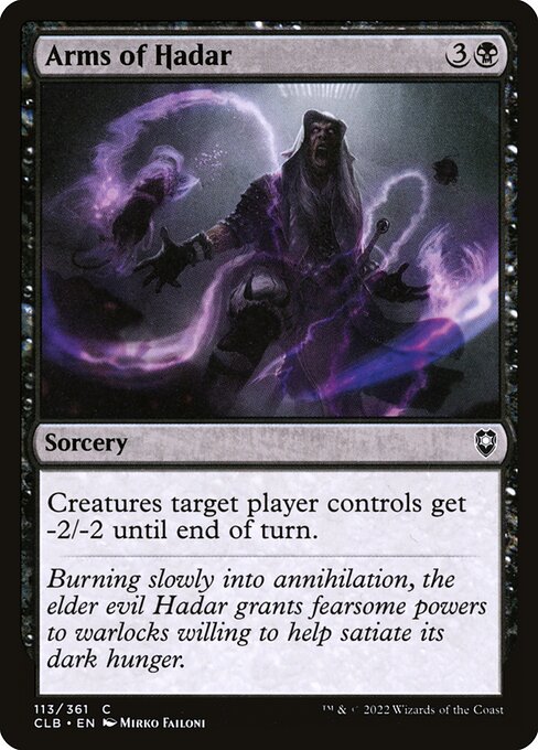 CLB: Arms of Hadar (Foil)