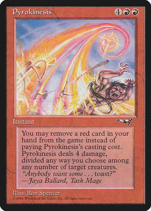 ALL: Pyrokinesis