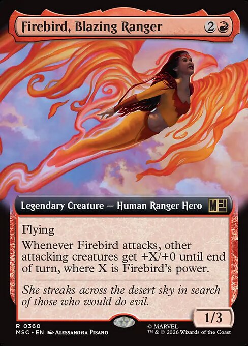 MSC: Firebird, Blazing Ranger (Extended Art)