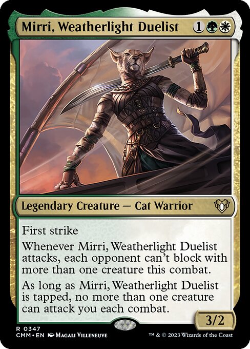 CMM: Mirri, Weatherlight Duelist
