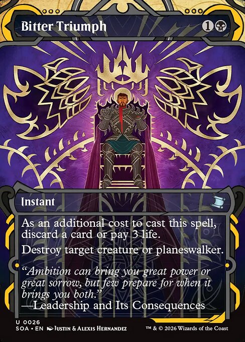 SOA: Bitter Triumph (Foil)