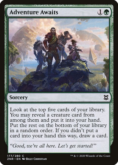 ZNR: Adventure Awaits (Foil)