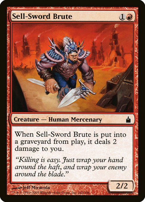RAV: Sell-Sword Brute