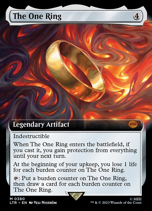 LTR: The One Ring (Extended Art) (Foil)