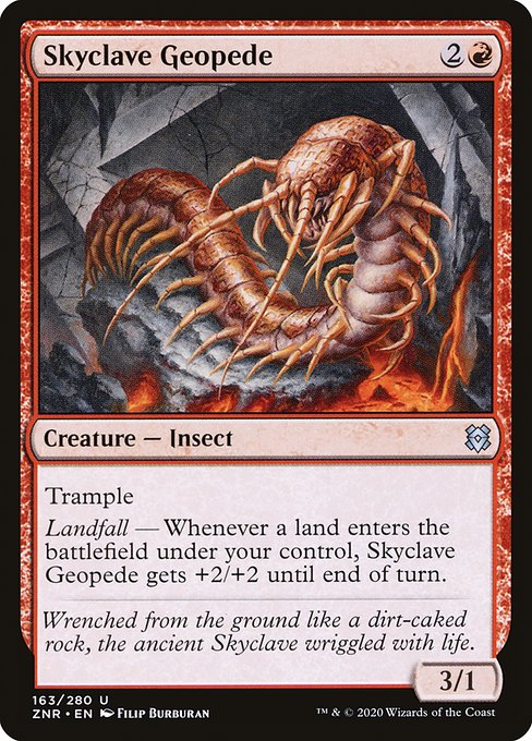 ZNR: Skyclave Geopede (Foil)