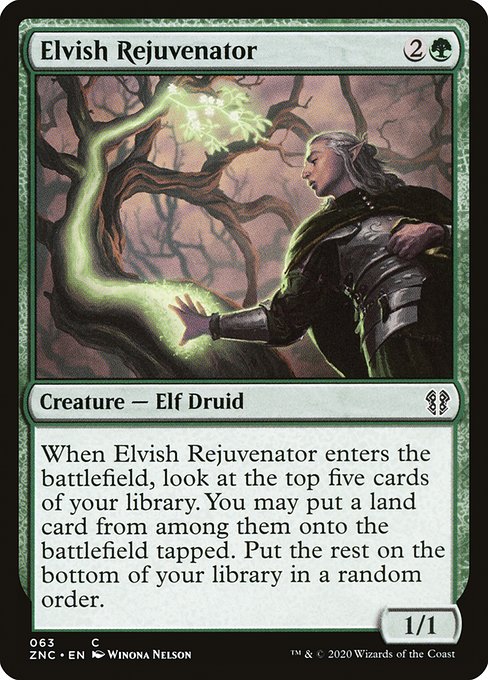 ZNC: Elvish Rejuvenator