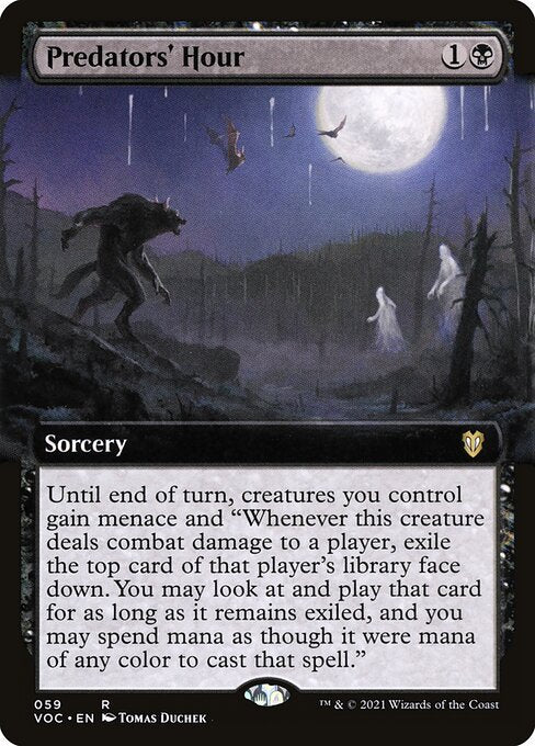 VOC: Predators' Hour (Extended Art)