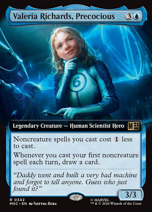 MSC: Valeria Richards, Precocious (Extended Art)