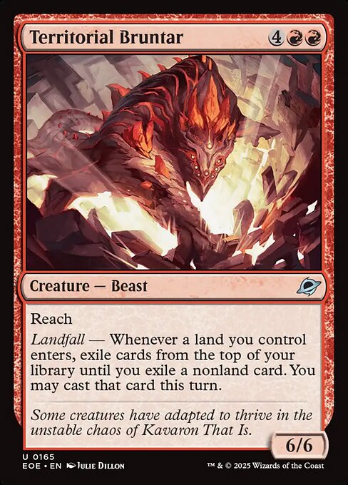 EOE: Territorial Bruntar (Foil)