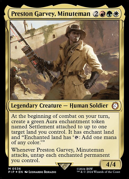 PIP: Preston Garvey, Minuteman (Surge Foil)