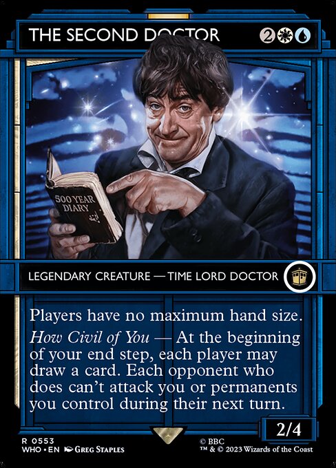 WHO: The Second Doctor (Showcase) (Foil)