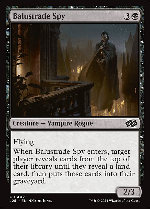 J25: Balustrade Spy