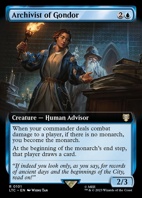 LTC: Archivist of Gondor (Extended Art)