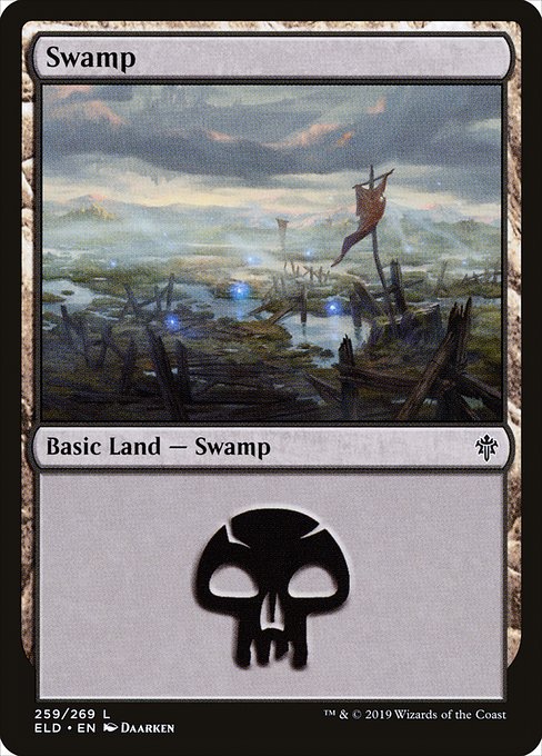 ELD: Swamp (259) (Foil)