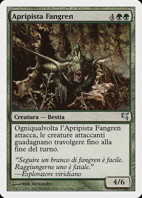 PSAL: Fangren Pathcutter (Italian) - "Apripista Fangren" (K15)
