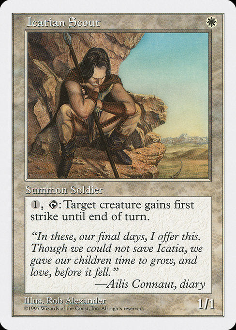 5ED: Icatian Scout