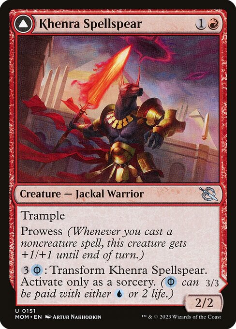 MOM: Khenra Spellspear (Foil)