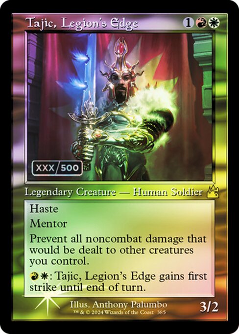 RVR: Tajic, Legion's Edge (Retro Frame) (Serial Numbered) (Foil)