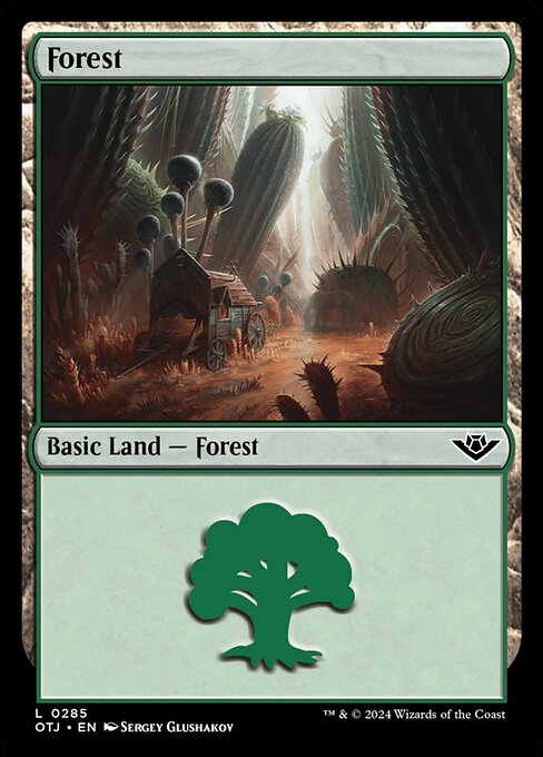 OTJ: Forest (0285) (Foil)
