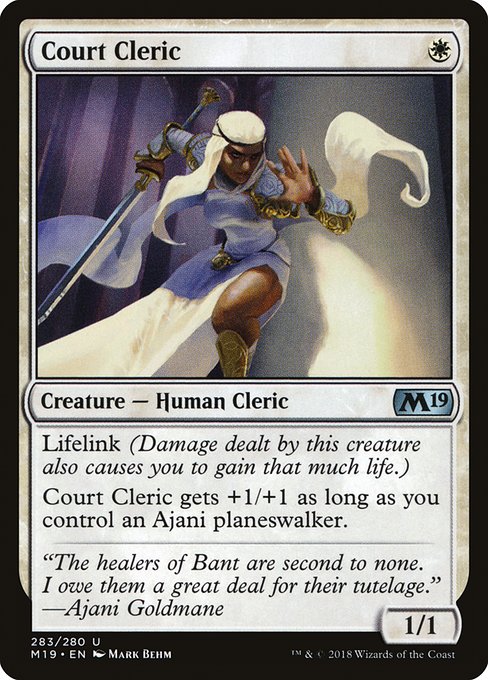 M19: Court Cleric