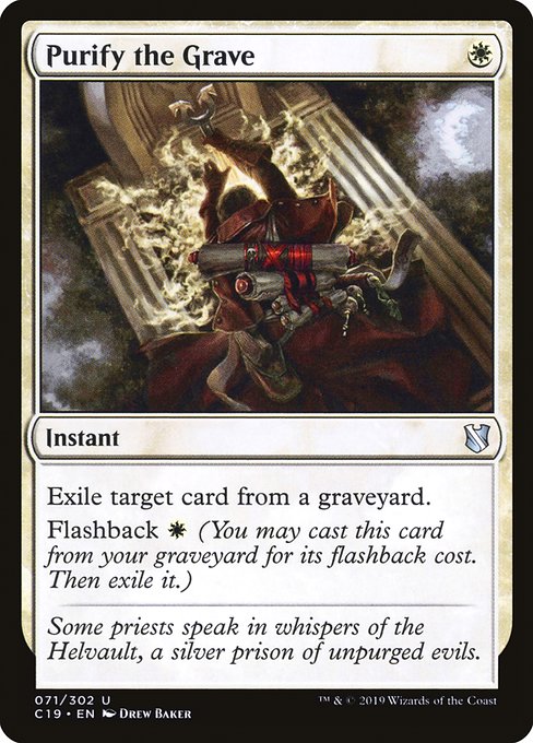 C19: Purify the Grave