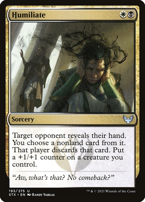 STX: Humiliate