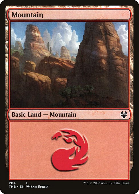 THB: Mountain (284) (Foil)