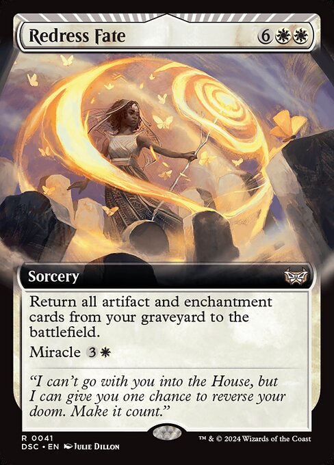 DSC: Redress Fate (Extended Art) (Foil)