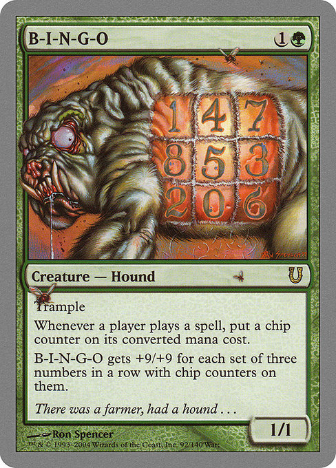 UNH: B-I-N-G-O