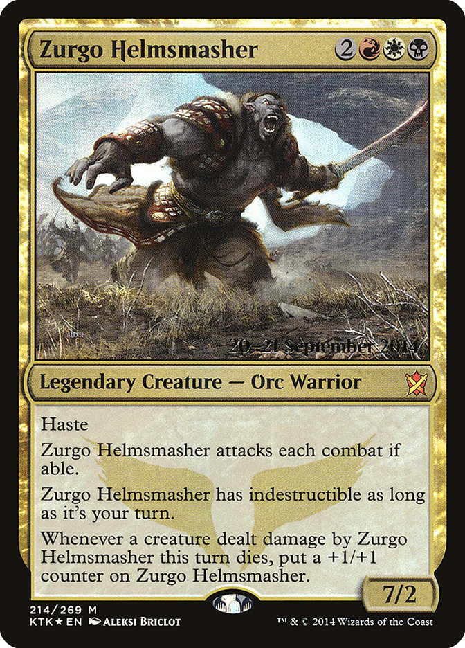 Zurgo Helmsmasher [Foil] :: PKTK