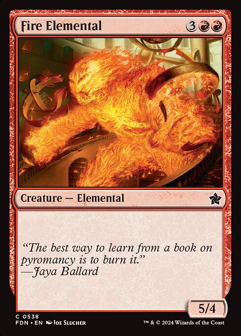 FDN: Fire Elemental