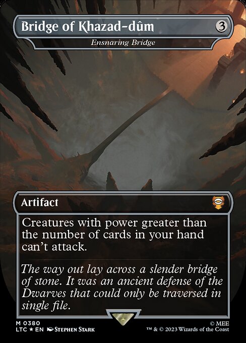 LTC: Bridge of Khazad-dum - Ensnaring Bridge (Surge Foil)