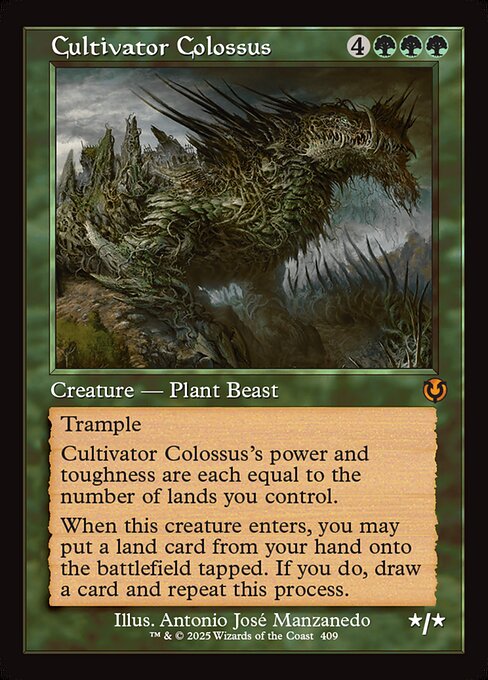 INR: Cultivator Colossus (Retro Frame) (Foil)