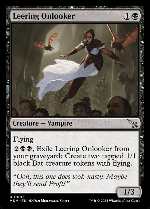 MKM: Leering Onlooker (Foil)